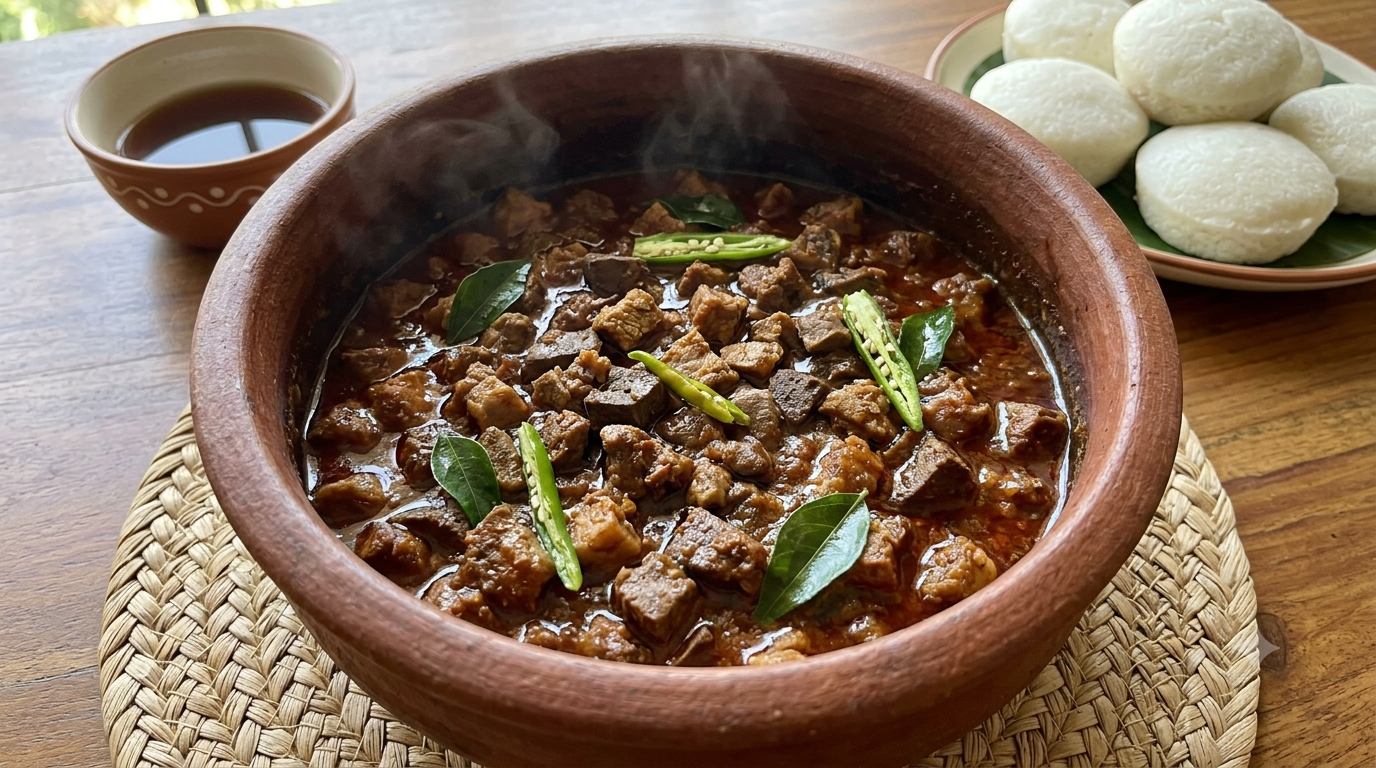 Pork Sorpotel in Aged Toddy Vinegar